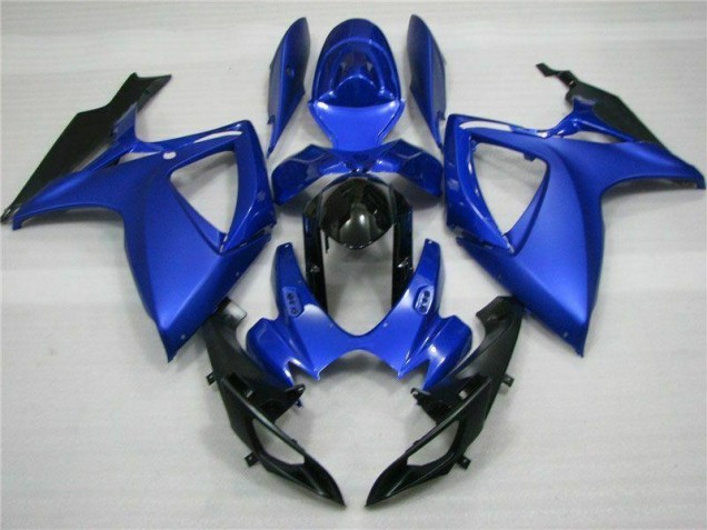 GSXR 600 / 750 K6 2006-2007 Verkleidung - Blau Schwarz GSXR 600 / 750 K6 2006-2007 Verkleidung - Blau Schwarz
