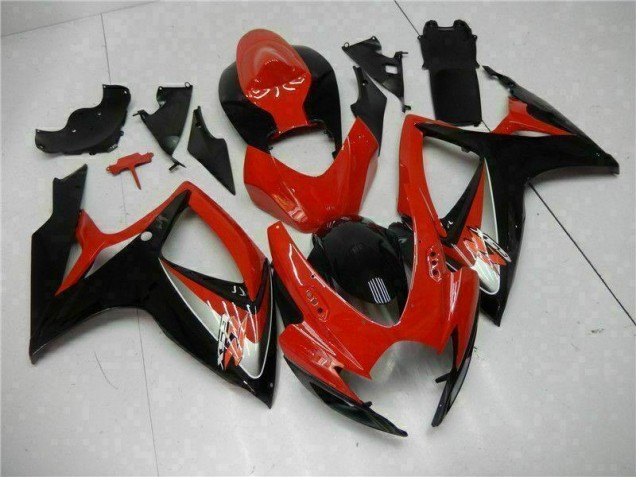 GSXR 600 / 750 K6 2006-2007 Verkleidung - Rot
