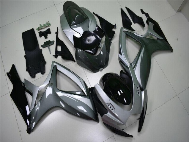 GSXR 600 / 750 K6 2006-2007 Verkleidung - Silber Grau GSXR 600 / 750 K6 2006-2007 Verkleidung - Silber Grau