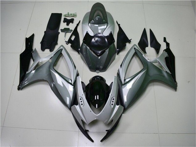 GSXR 600 / 750 K6 2006-2007 Verkleidung - Silber Grau GSXR 600 / 750 K6 2006-2007 Verkleidung - Silber Grau