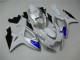 GSXR 600 / 750 K6 2006-2007 Verkleidung - Weiß Blau GSXR 600 / 750 K6 2006-2007 Verkleidung - Weiß Blau