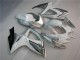 GSXR 600 / 750 K6 2006-2007 Verkleidung - Weiß Silber