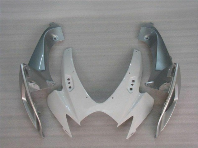 GSXR 600 / 750 K6 2006-2007 Verkleidung - Weiß Silber