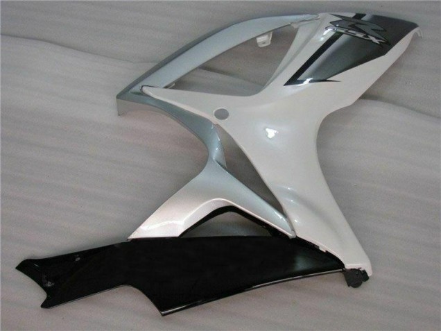 GSXR 600 / 750 K6 2006-2007 Verkleidung - Weiß Silber