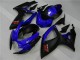GSXR 600 / 750 K6 2006-2007 Verkleidungen - Blau Schwarz