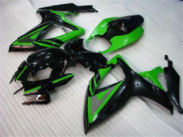 GSXR 600 / 750 K6 2006-2007 Verkleidungen - Grün Schwarz GSXR 600 / 750 K6 2006-2007 Verkleidungen - Grün Schwarz