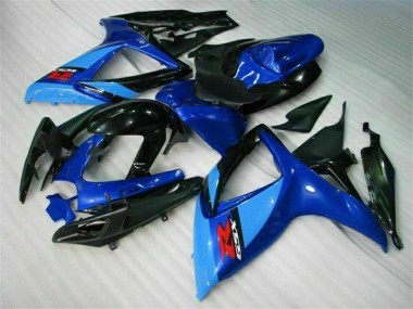 GSXR 600 / 750 K6 2006-2007 Verkleidungen Komplett Sets - Blau