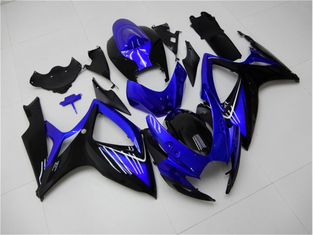 GSXR 600 / 750 K6 2006-2007 Verkleidungen & Plastik - Blau Schwarz GSXR 600 / 750 K6 2006-2007 Verkleidungen & Plastik - Blau Schwarz