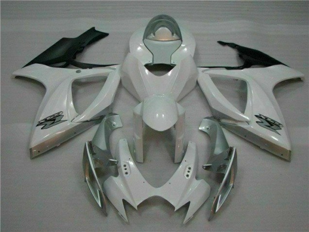 GSXR 600 / 750 K6 2006-2007 Verkleidungen & Plastik - Weiß Silber GSXR 600 / 750 K6 2006-2007 Verkleidungen & Plastik - Weiß Silber