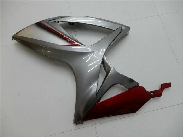 GSXR 600 / 750 K6 2006-2007 Verkleidungen - Rot Silber GSXR 600 / 750 K6 2006-2007 Verkleidungen - Rot Silber