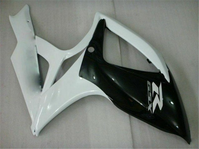 GSXR 600 / 750 K6 2006-2007 Verkleidungen - Schwarz Weiß GSXR 600 / 750 K6 2006-2007 Verkleidungen - Schwarz Weiß
