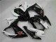 GSXR 600 / 750 K6 2006-2007 Verkleidungen - Weiß Schwarz GSXR 600 / 750 K6 2006-2007 Verkleidungen - Weiß Schwarz