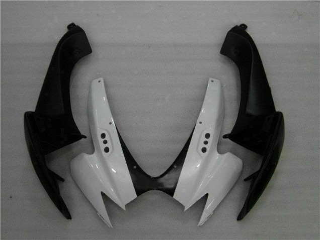 GSXR 600 / 750 K6 2006-2007 Verkleidungen - Weiß Schwarz GSXR 600 / 750 K6 2006-2007 Verkleidungen - Weiß Schwarz