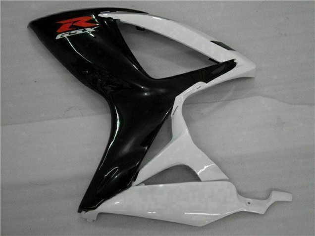 GSXR 600 / 750 K6 2006-2007 Verkleidungen - Weiß Schwarz GSXR 600 / 750 K6 2006-2007 Verkleidungen - Weiß Schwarz