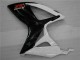 GSXR 600 / 750 K6 2006-2007 Verkleidungen - Weiß Schwarz GSXR 600 / 750 K6 2006-2007 Verkleidungen - Weiß Schwarz