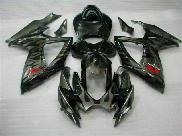 GSXR 600 / 750 K6 2006-2007 VollVerkleidungen & Plastik - Schwarz GSXR 600 / 750 K6 2006-2007 VollVerkleidungen & Plastik - Schwarz