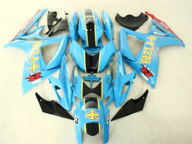 GSXR 600 / 750 K6 2006-2007 Vollverkleidung - Blau Schwarz