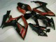 GSXR 600 / 750 K6 2006-2007 Vollverkleidung - Schwarz Rot GSXR 600 / 750 K6 2006-2007 Vollverkleidung - Schwarz Rot