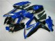 GSXR 600 / 750 K8 2008-2010 Verkleidung - Blau Schwarz GSXR 600 / 750 K8 2008-2010 Verkleidung - Blau Schwarz