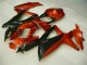 GSXR 600 / 750 K8 2008-2010 Verkleidung - Rot Schwarz GSXR 600 / 750 K8 2008-2010 Verkleidung - Rot Schwarz