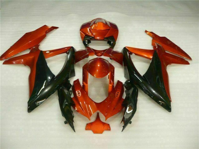 GSXR 600 / 750 K8 2008-2010 Verkleidung - Rot Schwarz GSXR 600 / 750 K8 2008-2010 Verkleidung - Rot Schwarz