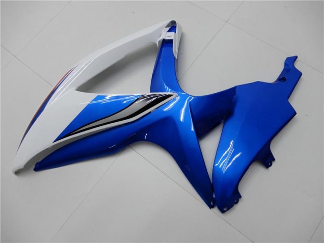 GSXR 600 / 750 K8 2008-2010 Verkleidung - Weiß Blau GSXR 600 / 750 K8 2008-2010 Verkleidung - Weiß Blau