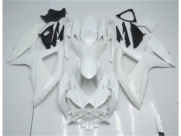 GSXR 600 / 750 K8 2008-2010 Verkleidung - Weiß