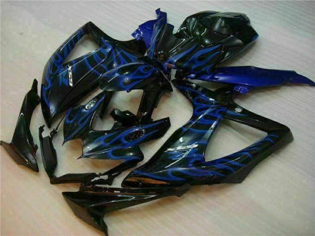 GSXR 600 / 750 K8 2008-2010 Verkleidungen - Blau Schwarz GSXR 600 / 750 K8 2008-2010 Verkleidungen - Blau Schwarz