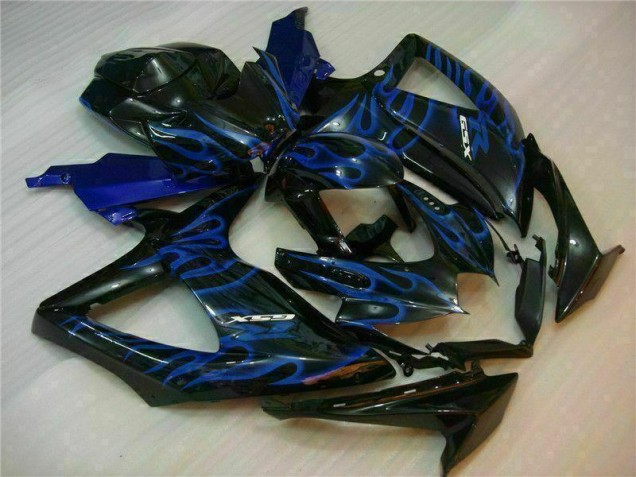 GSXR 600 / 750 K8 2008-2010 Verkleidungen - Blau Schwarz GSXR 600 / 750 K8 2008-2010 Verkleidungen - Blau Schwarz
