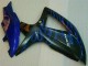 GSXR 600 / 750 K8 2008-2010 Verkleidungen - Blau Schwarz GSXR 600 / 750 K8 2008-2010 Verkleidungen - Blau Schwarz