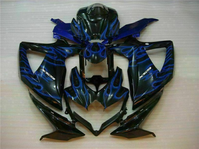 GSXR 600 / 750 K8 2008-2010 Verkleidungen - Blau Schwarz GSXR 600 / 750 K8 2008-2010 Verkleidungen - Blau Schwarz
