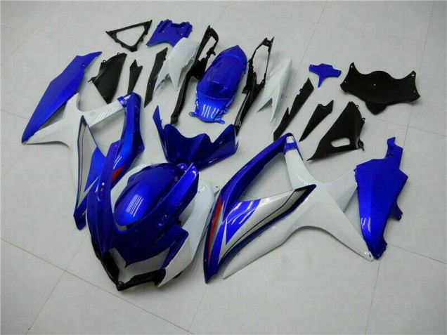 GSXR 600 / 750 K8 2008-2010 Verkleidungen - Blau Weiß GSXR 600 / 750 K8 2008-2010 Verkleidungen - Blau Weiß