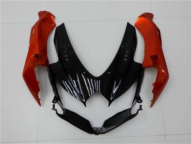 GSXR 600 / 750 K8 2008-2010 Verkleidungen - Schwarz Orange Grau