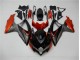 GSXR 600 / 750 K8 2008-2010 Verkleidungen - Schwarz Orange Grau