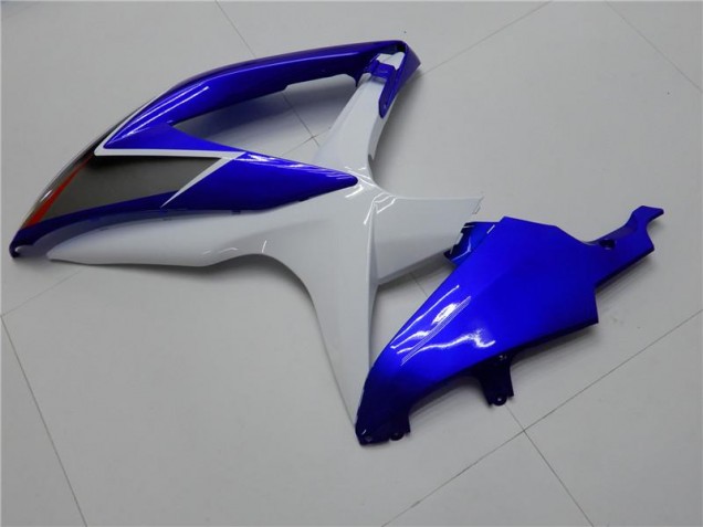 GSXR 600 / 750 K8 2008-2010 Verkleidungen - Weiß Blau GSXR 600 / 750 K8 2008-2010 Verkleidungen - Weiß Blau