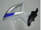 GSXR 600 / 750 K8 2008-2010 Verkleidungen - Weiß Silber Blau
