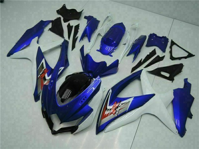 GSXR 600 / 750 K8 2008-2010 VollVerkleidungen & Plastik - Blau Weiß GSXR 600 / 750 K8 2008-2010 VollVerkleidungen & Plastik - Blau Weiß