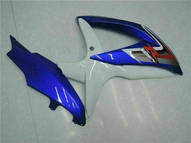GSXR 600 / 750 K8 2008-2010 Vollverkleidung - Blau Weiß