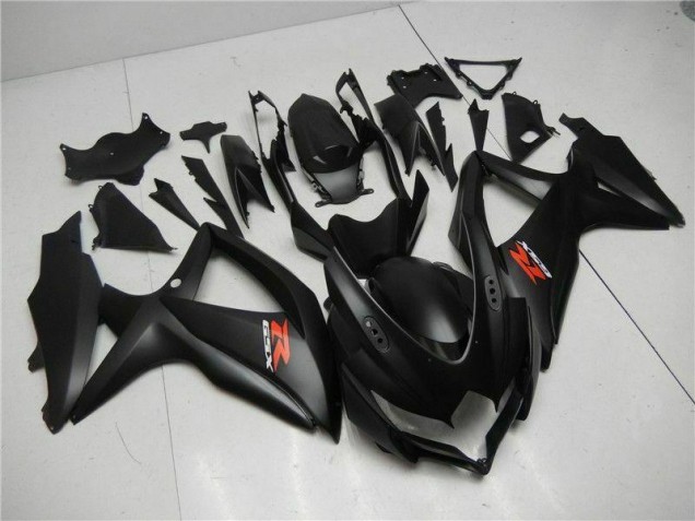 GSXR 600 / 750 K8 2008-2010 Vollverkleidung - Schwarz GSXR 600 / 750 K8 2008-2010 Vollverkleidung - Schwarz