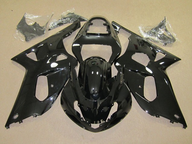 GSXR 600 K1 K2 K3 2001-2003 Verkleidungen - Schwarz GSXR 600 K1 K2 K3 2001-2003 Verkleidungen - Schwarz