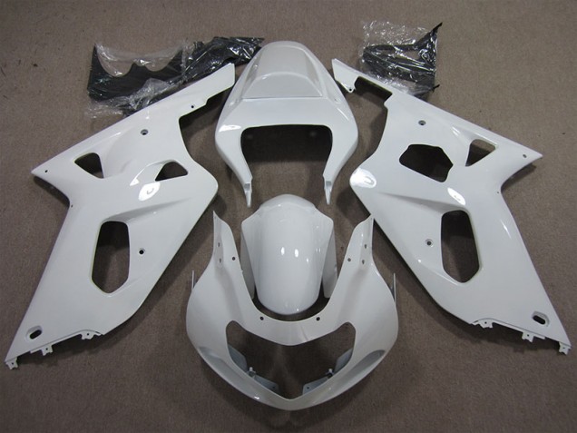 GSXR 600 K1 K2 K3 2001-2003 Verkleidungen - Weiß GSXR 600 K1 K2 K3 2001-2003 Verkleidungen - Weiß