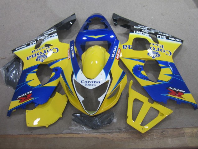 GSXR 600 K4 2004-2005 Verkleidung - Gelb Blau Corona Extra GSXR 600 K4 2004-2005 Verkleidung - Gelb Blau Corona Extra