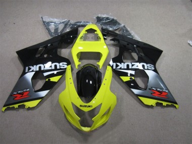 GSXR 600 K4 2004-2005 Verkleidungen - Gelb Schwarz