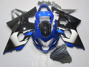 GSXR 600 K4 2004-2005 Verkleidungen - Schwarz Blau