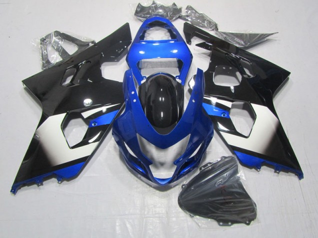 GSXR 600 K4 2004-2005 Verkleidungen - Schwarz Blau GSXR 600 K4 2004-2005 Verkleidungen - Schwarz Blau