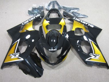 GSXR 600 K4 2004-2005 Verkleidungen - Schwarz Gelb