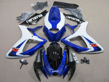 GSXR 600 K6 2006-2007 Verkleidung - Blau Weiß
