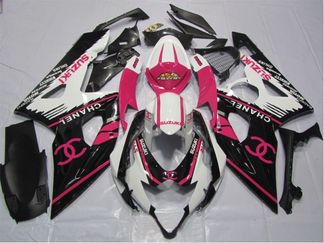 GSXR 600 K6 2006-2007 Verkleidungen - Rosa Chanel GSXR 600 K6 2006-2007 Verkleidungen - Rosa Chanel