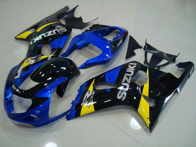 GSXR 750 K1 K2 K3 2001-2003 Verkleidungen - Blau Schwarz GSXR 750 K1 K2 K3 2001-2003 Verkleidungen - Blau Schwarz