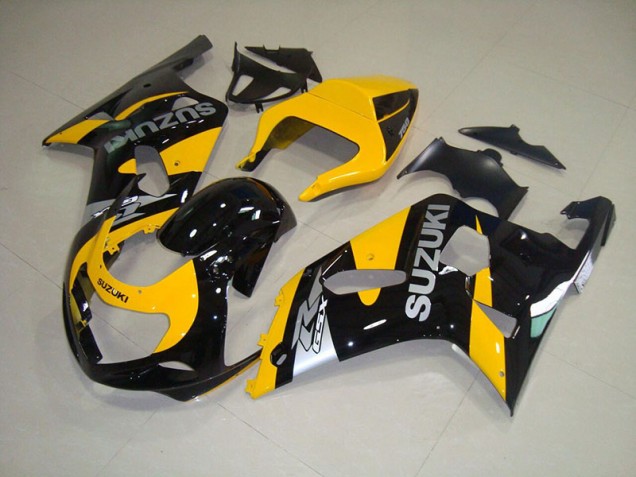GSXR 750 K1 K2 K3 2001-2003 Verkleidungen - Gelb Schwarz GSXR 750 K1 K2 K3 2001-2003 Verkleidungen - Gelb Schwarz